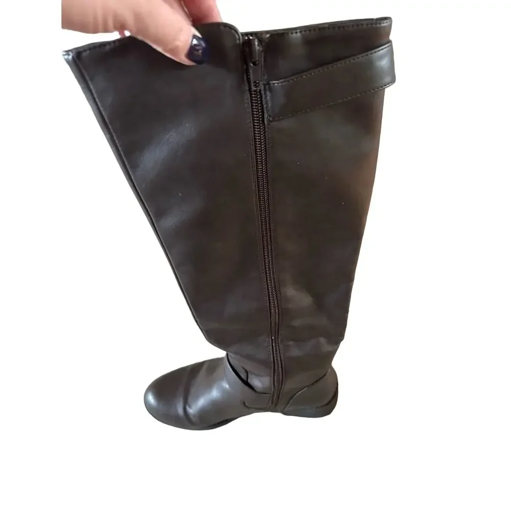 Miatoo size 7 knee high brown riding  boots EUC